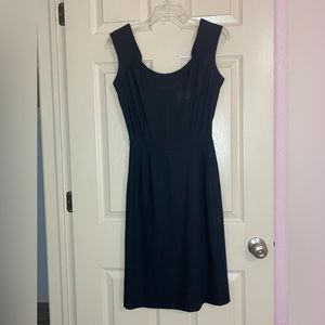 Irish Linen Rare Classic Vintage Premo Little Black Dress